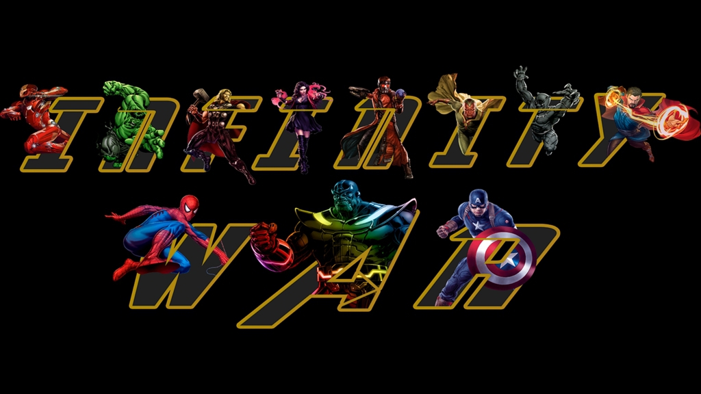 Marvel Comics, Spider-Man, Thanos, Captain America, Black Panther, Vision (Marvel Comics), Star Lord, Thor, Hulk, Iron Man, Avengers: Infinity War, Scarlet Witch, Doctor Strange, Infinity War Characters On Black Background HD Wallpaper marvel comics, spider-man, thanos, captain america, black panther, vision (marvel comics), star lord, thor, hulk, iron man, avengers: infinity war, scarlet witch, doctor strange, infinity war characters on black background hd wallpaper