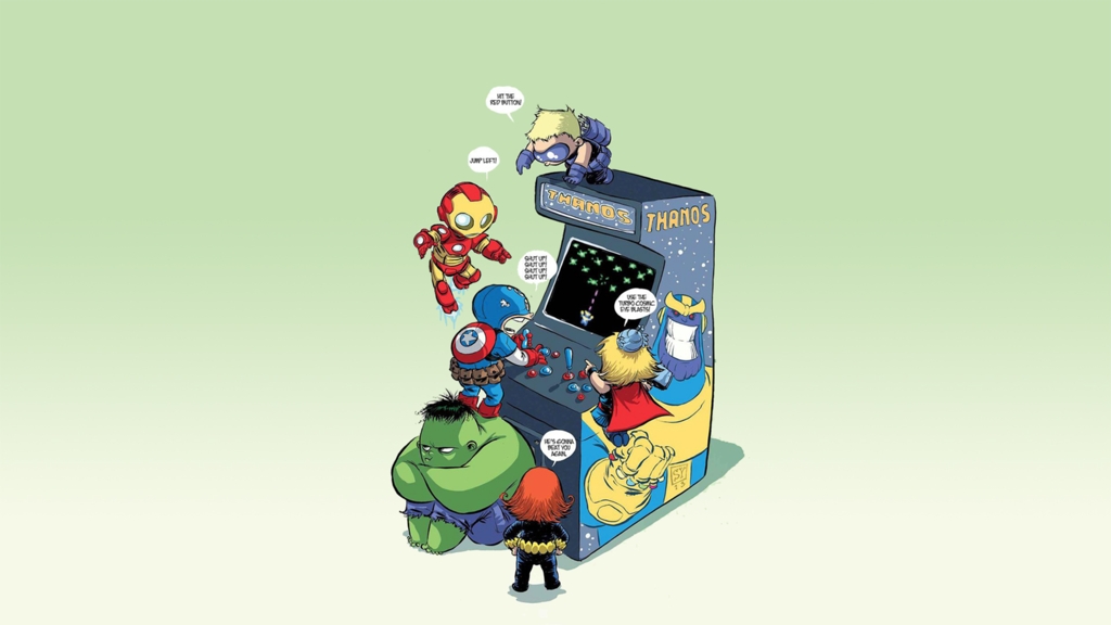 baby, funny, hulk, black widow, thor, hawkeye, iron man, captain america, baby avengers hd wallpaper