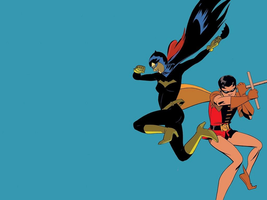 blue, batgirl, robin (dc comics), dc comics hd wallpaper