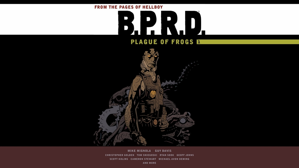 b.p.r.d plague of frogs hd wallpaper