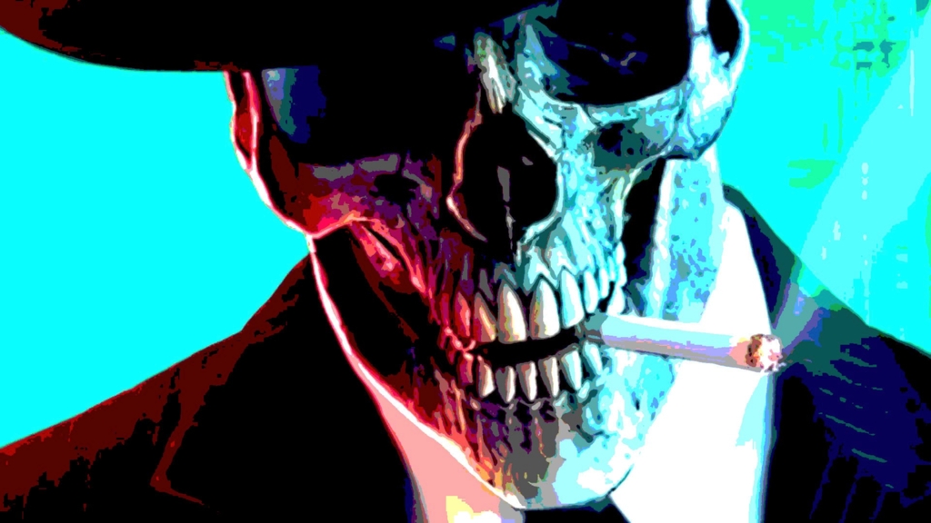 Skull, Smoking, Adrenaline Mob HD Wallpaper skull, smoking, adrenaline mob hd wallpaper