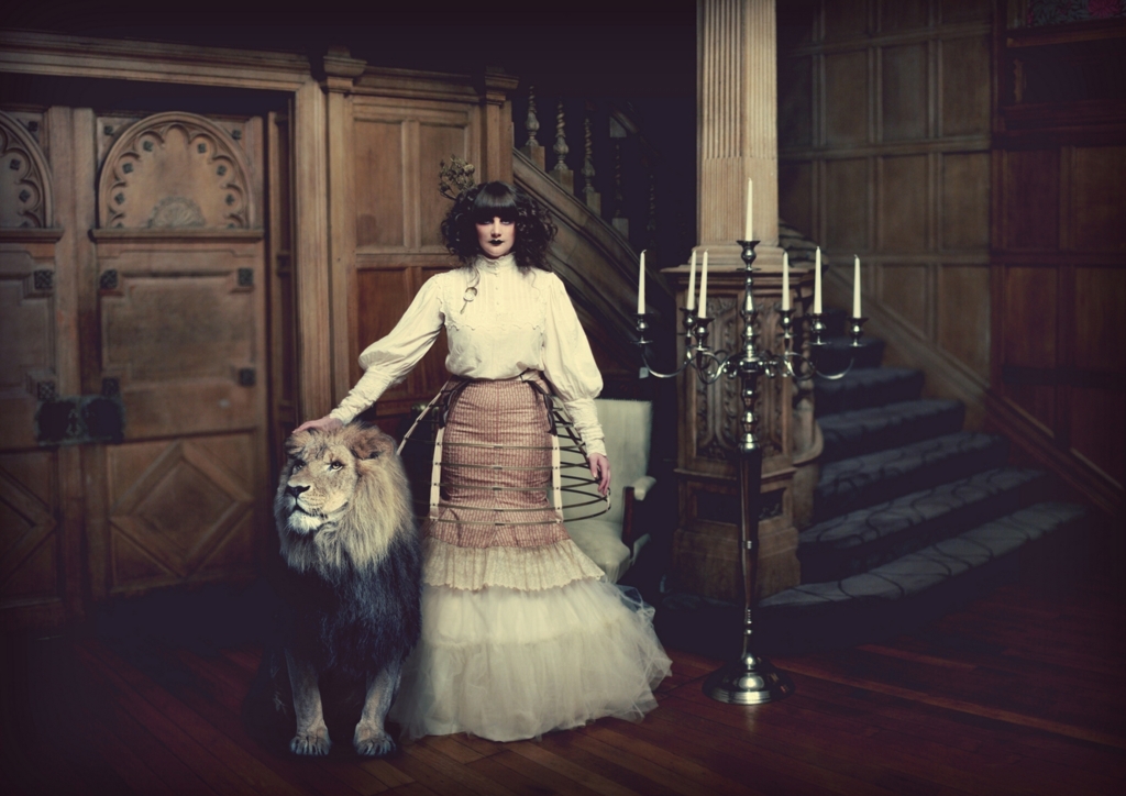 Lion, Candle, Stairs, Alice's Night Circus HD Wallpaper lion, candle, stairs, alice's night circus hd wallpaper