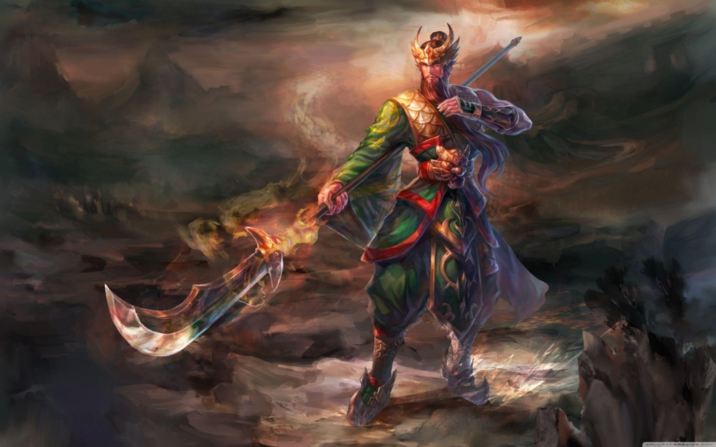 Green Dragon Crescent Blade, Guan Yu, Dynasty Warriors, Fantasy, Chinese History, Guan Yu HD Wallpaper green dragon crescent blade, guan yu, dynasty warriors, fantasy, chinese history, guan yu hd wallpaper