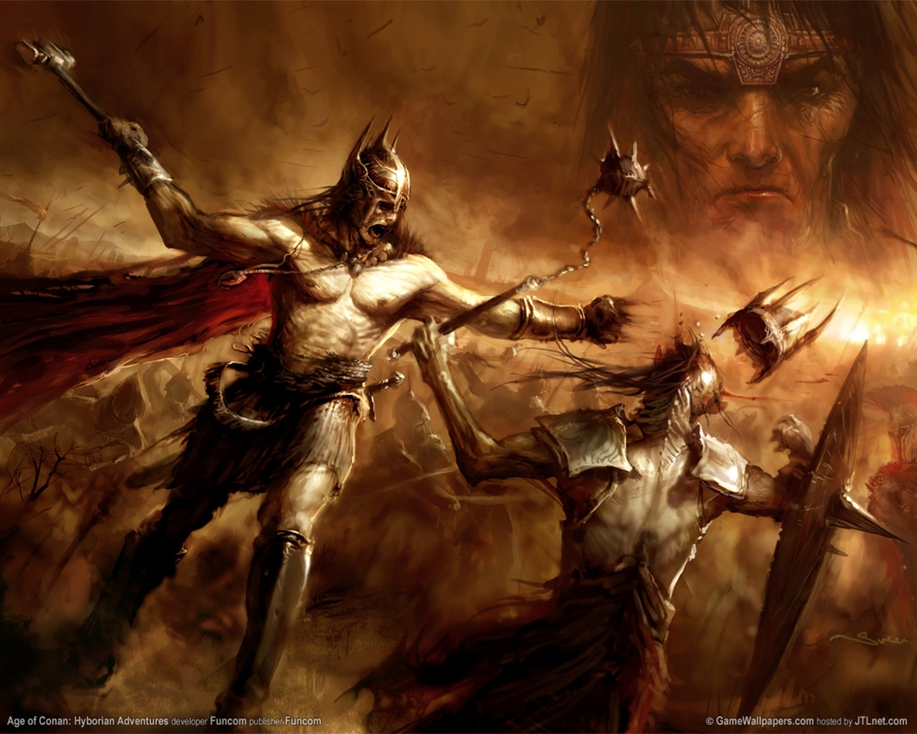 age of conan: hyborian adventures hd wallpaper