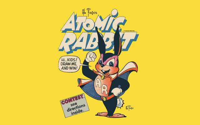 atomic rabbit hd wallpaper