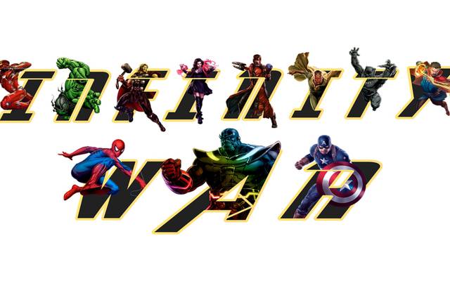 marvel comics, spider-man, thanos, captain america, black panther, vision (marvel comics), star lord, thor, hulk, iron man, avengers: infinity war, scarlet witch, doctor strange, avengers infinity war characters on white background hd wallpaper