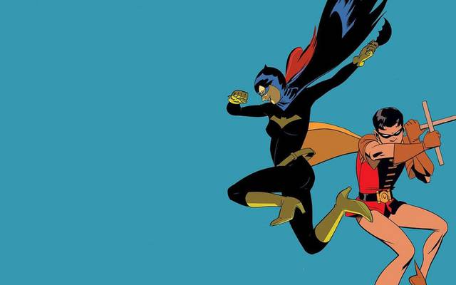 blue, batgirl, robin (dc comics), dc comics hd wallpaper