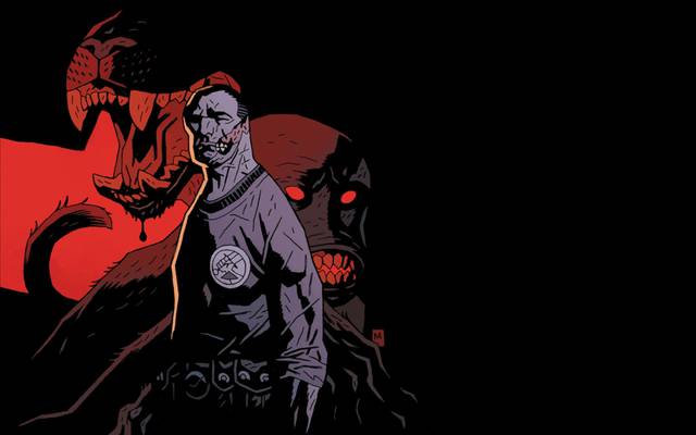 b.p.r.d plague of frogs hd wallpaper