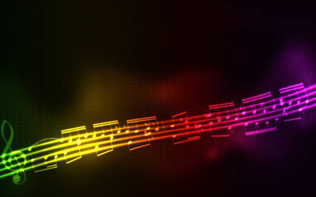 musical notes hd wallpaper