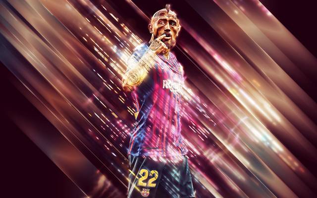 soccer, chilean, fc barcelona, arturo vidal hd wallpaper