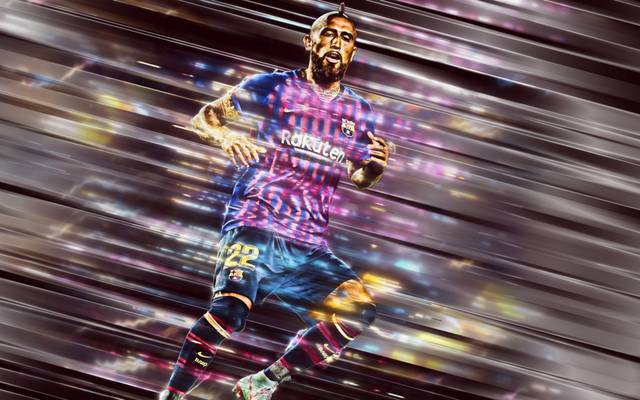 soccer, chilean, fc barcelona, arturo vidal 4k ultra hd wallpaper