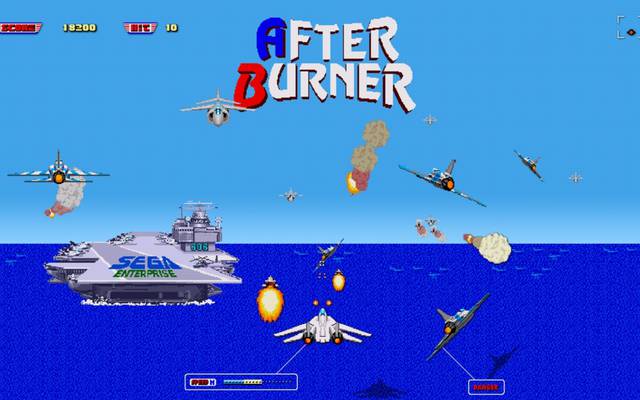 after burner hd wallpaper